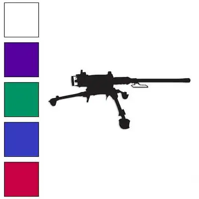 M2 Machine Gun Vinyl Decal Sticker Multiple Colors & Sizes #2987 • $4.95