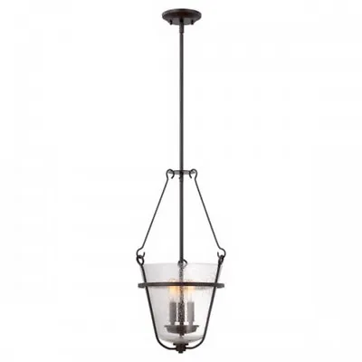 Nuvo Latham 3 Light Copper Espresso Pendant • $79.99