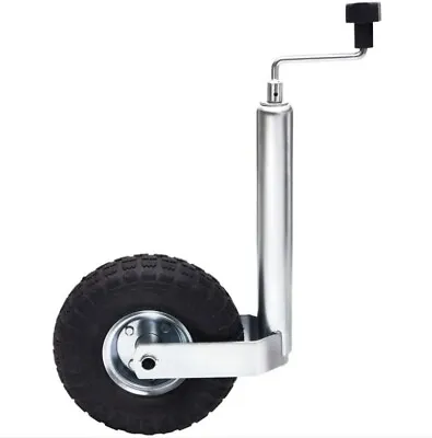 Pneumatic Jockey Wheel Assembly 48mm Caravan Trailer 48mm Caravan Trailer 48MM • £34.95