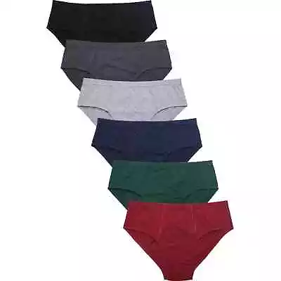 3 Pack Men's ULTRA Solid Cotton Knocker Bikini Brief Underwear Assorted Colors • $10.45