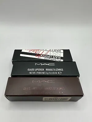 Mac Glaze Lipstick 0.1 Oz/ 3 G Rare Discountined New In Box ( Pick Your Shape) • $69.99