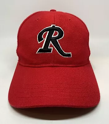 R Cap Hat Youth Snapback Red Acrylic Wool  • $10