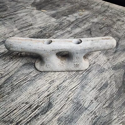 Vintage Naval Iron Dock Cleat 12 X3  • $24.99