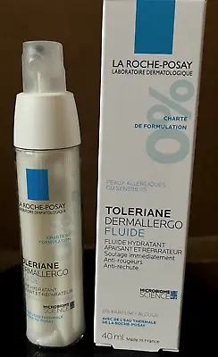 La Roche Posay Toleriane Dermallergo Fluide Moisturiser 40ML  Exp 04/2026 NIB • $31.95