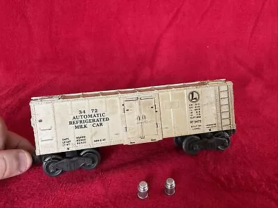 Lionel Vintage Post War 3472  Operating Milk Car Untested..needs Cleaning • $24.99