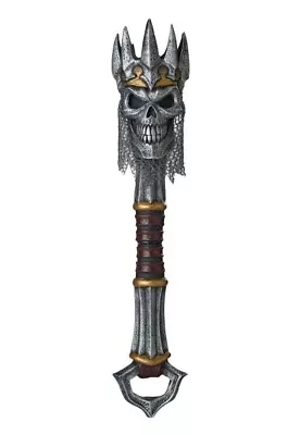 23  Wicked Skull King Scepter Weapon Prop Adult Halloween Costume Accessory • $34.91