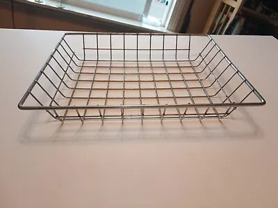 Vintage Wire Basket Desktop Industrial  10x12x2 • $6.49