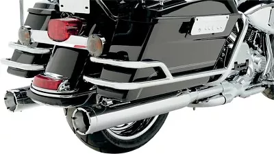 Vance & Hines Monster Round Slip-Ons - Chrome With Chrome Tips - 16773 • $836.44