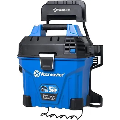 $271.70 • Buy Vacmaster 5 Gallon 5 Peak HP Wet Dry Vacuum Cleaner Wall-Mounted Remote Control