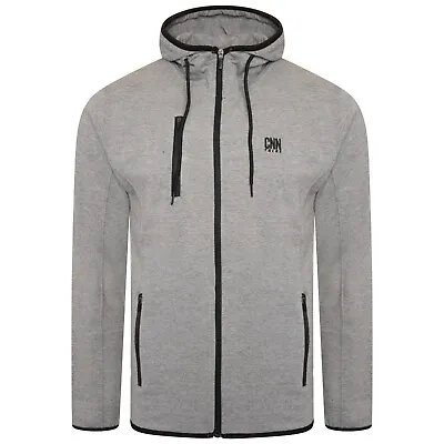 Mens Zip Up Jackets Hoodies Hooded Sweatshirt Fleece Plain Hoody Jumper • $25.20