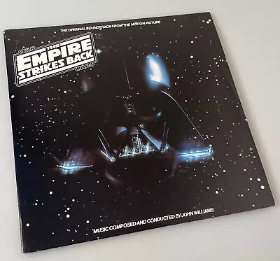 EMPIRE STRIKES BACK Star Wars 1980 Soundtrack 2x LP W/Book ORIGINAL One Owner NM • $99.99