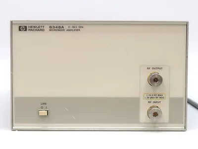 Hp 8348A 2-26.5GHz MICROWAVE AMPLIFIER • $2490