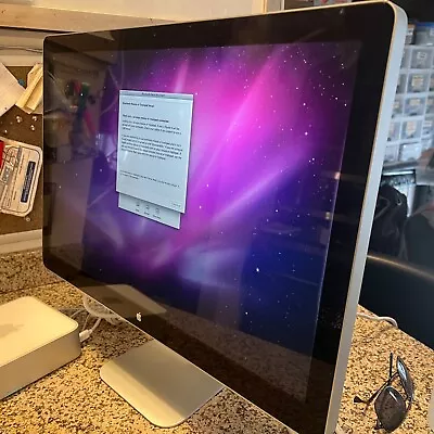 Apple 24  Led Cinema Display Monitor Excellent Working Condition • $180