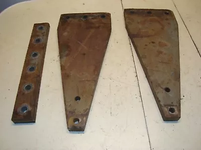 Massey Ferguson 1155 Tractor 3pt Spring Rear Plates Brackets 1105 1135 1100 1130 • $40