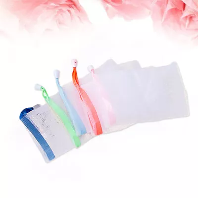 9pcs Foaming Pouch Soap Net Bag Soap Bags Drawstring Soap Bag Exfoliating • $8.55