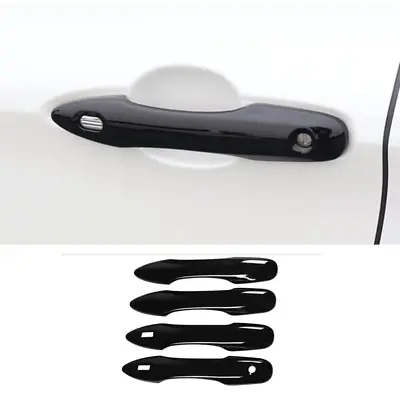 Black Before&After Car Door Handles Cover Trim 4pcs For Toyota Corolla 2019-2023 • $26.37