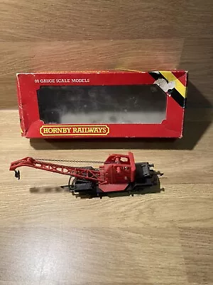 OO Gauge Hornby R127 Operating Crane Wagon - Red - Boxed • £9.99