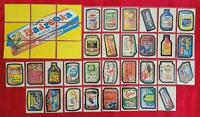 1974 Vintage Wacky Packages 10th Series Tan Back Singles  @@ Pick One @@ • $10.03