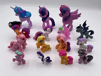 Hasboro My Little Pony Lot Of 15 Assorted Blind Bag Mini Figures • $12.99