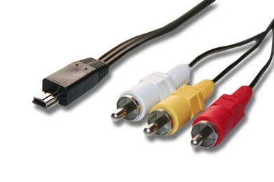 £8.79 • Buy Stereo Audio Video AV Cable For Canon PowerShot A4000, A4000is, A3500 IS, A810