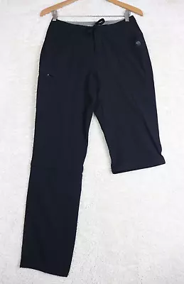 Mountain Hardwear  Pants Size 2 / 32 Black Convertible Cargo Hiking Nylon Women • $18.99