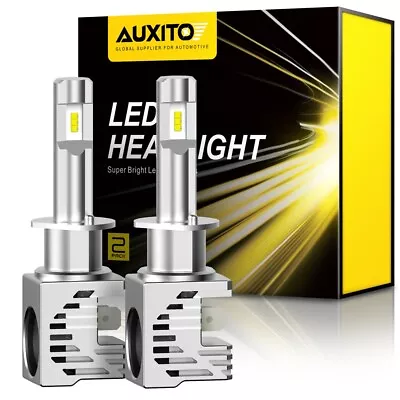 AUXITO H1 6500K White LED Headlight Bulb Conversion Kit Low Beam Super Bright • $38.99