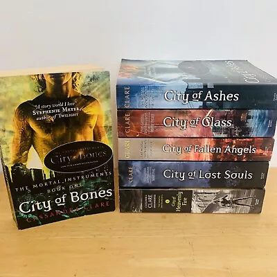 £9.99 • Buy The Mortal Instruments Book Set Bundle X 6 Paperback Lot By Cassandra Clare