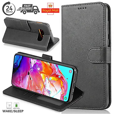 For All Samsung Galaxy Mobile Phone Premium Leather Wallet Case Cover UK Seller • £4.94