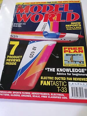 RC Model World Magazine November 1998 With Free Plan (4) • £3