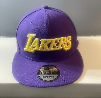 New Era LA Lakers Kobe Bryant Retirement Collection 9FIFTY Snapback Hat Cap RARE • $199.99