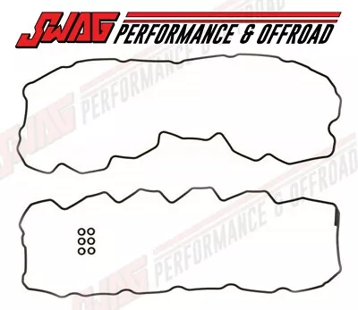 Valve Cover & Rocker Carrier Gasket Set For 03-05 Dodge 5.9 5.9L Cummins Diesel • $73.81