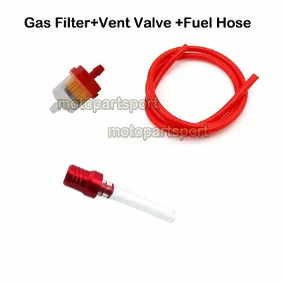 Fuel Line Hose Petrol Gas Filter Vent Valve For Mini Moto Pocket Bike Quad ATV • $7.78