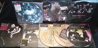 Madonna - 12  Vinyl Picture Disc Imports Bundle Of 8 • $400