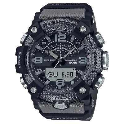 CASIO G-SHOCK GGB100-8A MUDMASTER X CARBON QUAD SENSOR WATCH ARMY BLACK • $259.99