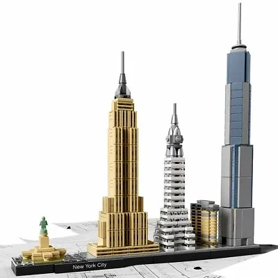 $110.90 • Buy LEGO 21028 Architecture Skyline Collection New York City A World’s Dynamic City