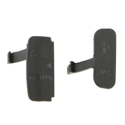 New USB AV OUT HDMI MIC Rubber Cover Lid For Canon EOS 600D Rebel T3i / Kiss X5 • £5.51