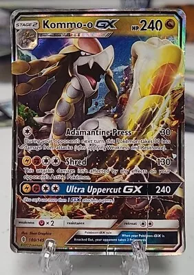 Pokémon Kommo-o GX 100/145 DAMAGED • $1.50