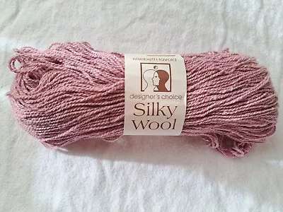 Elsebeth Lavold Silky Wool DK Yarn 149 Vintage Rose Wool/Silk 50g/175m Italy • $6.75