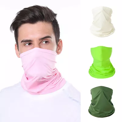 Magic Tube Face Mask Neck Gaiter Headwear Balaclava Bike Sports Scarf Cool  • $3.92