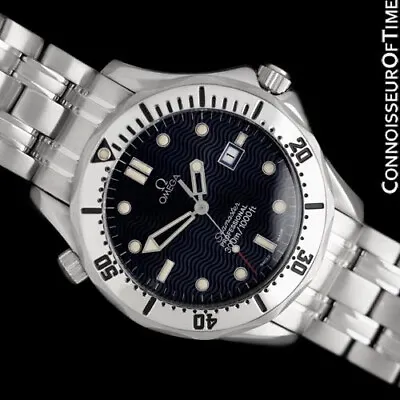 Omega Seamaster 300M Professional Mens Full Size Divers SS Steel Watch - Mint • $4020.80