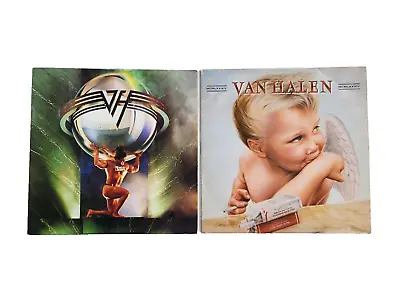 Vintage Van Halen Vinyl LP Set Of 2 Records 5150 & 1984 Original Album 80s • $59.99