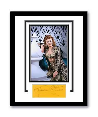 Maureen O'Hara Autographed Signed 11x14 Framed Photo Sinbad The Sailor ACOA • $199.99