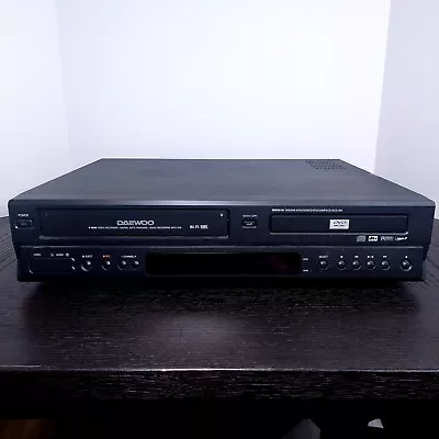 DAEWOO DV6T811N DVD/VCR 6 Head Combo Recorder Hi-Fi Player Tested/No Remote • $69.99