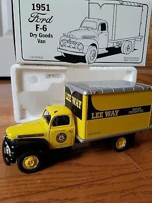 Lee Way Motor Freight Oklahoma 1951 Ford F-6 Dry Goods Van 1/34 Truck 1st Gear  • $19.99