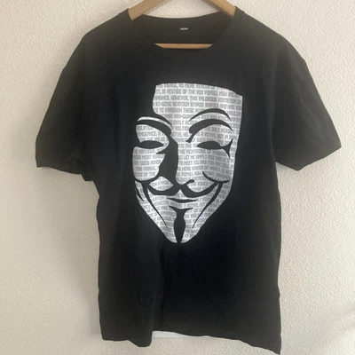 $13 • Buy V For Vendetta Black T Shirt