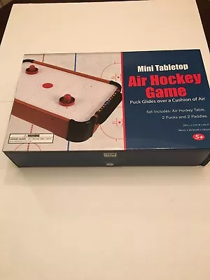 20  Mini Air Powered Hockey Table Top Game Battery Operated • $39.99