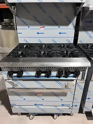 $1799 • Buy Venancio PRO36G-ST 36” 6 Burner Gas Range With Standard Oven