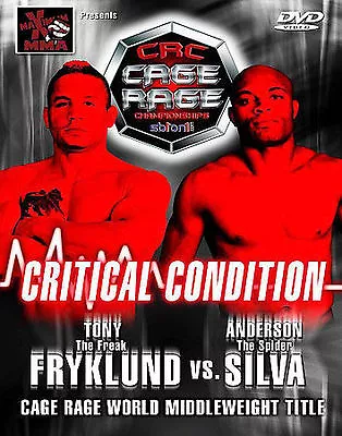 Maximum MMA Presents: Cage Rage 16 - Critical Condition NEW • $5.75