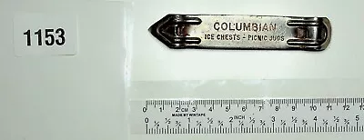 Vintage Advertising Bottle Opener: Columbian Ice Chests & Picnic Jugs 4 1/2  • $6.30