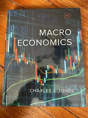 Macroeconomics 4th Edtn By Jones (2018 Hdcvr); Review Copy • $9.99